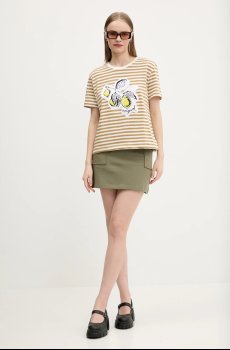 Хлопковая футболка Desigual LEMON