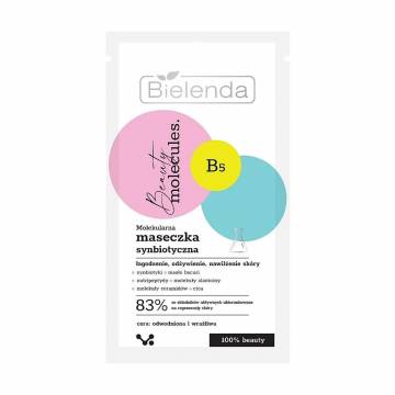Молекулярная синбиотическая маска для лица Bielenda Beauty Molecules Face Mask для обезвоженной и чувствительной кожи, 8 г Молекулярная синбиотическая маска для лица Bielenda Beauty Molecules Face Mask для обезвоженной и чувствительной кожи, 8 г