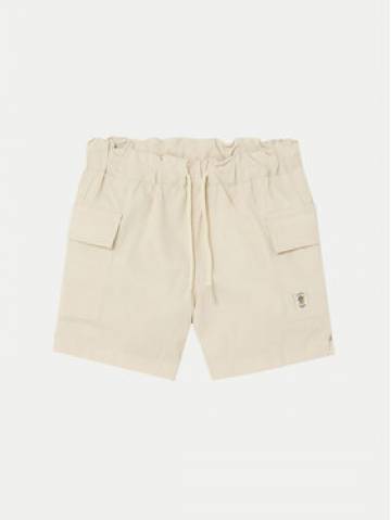 Mayoral Шорти з тканини 1238 Бежевий Regular Fit