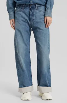 Женские синие джинсы Bowey 3D Lined Loose Wmn Синий 30-32 G-Star RAW D25297,D777