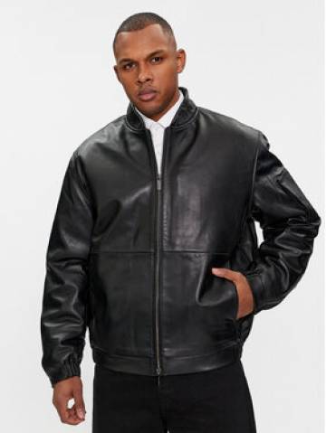Calvin Klein Шкіряна куртка Hero K10K112372 Чорний Regular Fit Calvin Klein Шкіряна куртка Hero K10K112372 Чорний Regular Fit