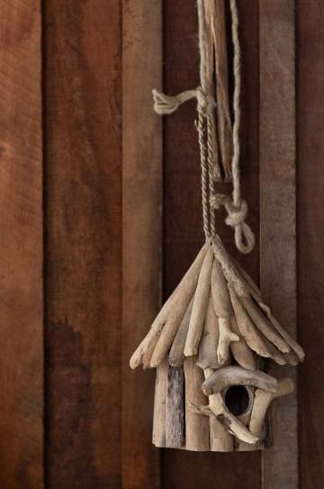 Кормушка для птиц J-Line Driftwood Small Кормушка для птиц J-Line Driftwood Small