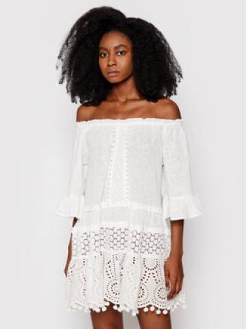 Banana Moon Пляжна сукня Dalya Spelly Білий Regular Fit Banana Moon Пляжна сукня Dalya Spelly Білий Regular Fit