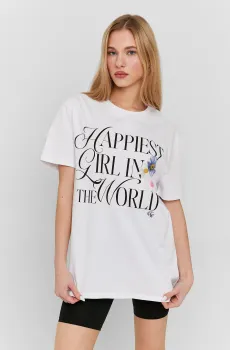 Женская белая футболка Белый M Tally Weijl STSCOURSI3