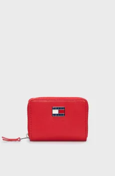 Женский красный кошелек TJW PILLOW SMALL ZA Красный ONESIZE Tommy Jeans AW0AW16974