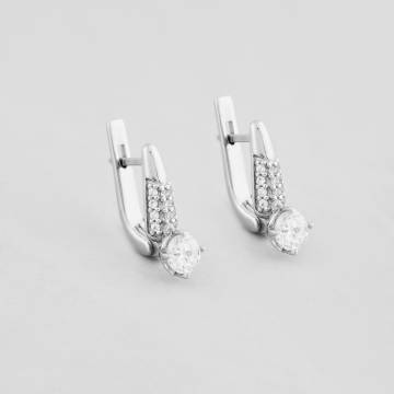 Серебряные серьги Minimal 25014р Серебряные серьги Minimal 25014р