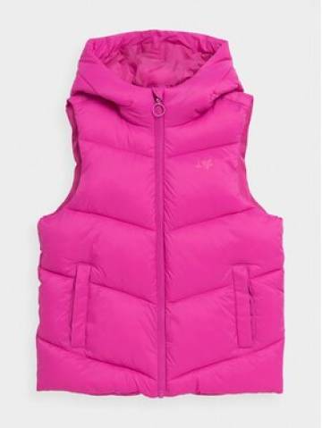 4F Жилет 4FJAW23TVJAF045 Рожевий Regular Fit 4F Жилет 4FJAW23TVJAF045 Рожевий Regular Fit