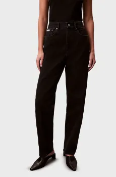 Женские черные джинсы TAPER Черный 27 Calvin Klein Jeans LV047E734G