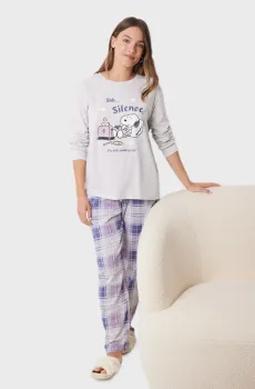 Женская пижама (лонгслив, брюки) Разноцветный XS womensecret 3138564