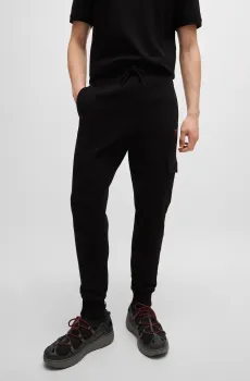 Мужские черные спортивные брюки Черный XS HUGO 50528176;001