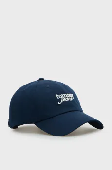Женская темно-синяя кепка SCRIPT LOGO Синий ONESIZE Tommy Jeans AW0AW18358