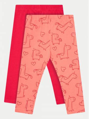 OVS Набір з 2 пар легінсів 1975848 Оранжевий Slim Fit OVS Набір з 2 пар легінсів 1975848 Оранжевий Slim Fit