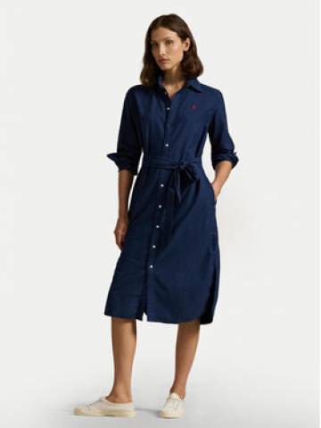 Polo Ralph Lauren Сукня-сорочка 211963031 Cиній Regular Fit Polo Ralph Lauren Сукня-сорочка 211963031 Cиній Regular Fit