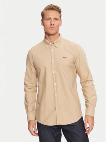 Boss Сорочка H-Roan 50521996 Бежевий Slim Fit Boss Сорочка H-Roan 50521996 Бежевий Slim Fit