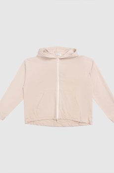 Детская бежевая спортивная куртка