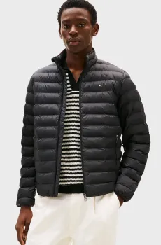 Мужская черная куртка CORE PACKABLE RECYCLED Черный XL Tommy Hilfiger MW0MW39990