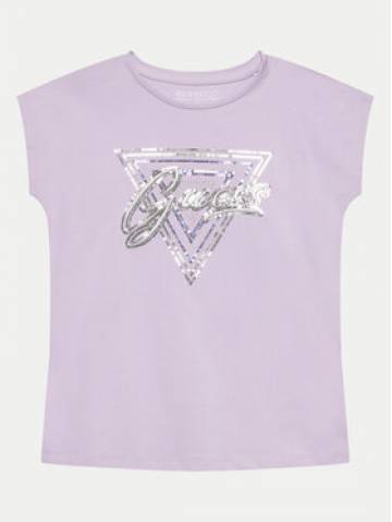 Guess Футболка J4GI21 K6YW4 Фіолетовий Boxy Fit Guess Футболка J4GI21 K6YW4 Фіолетовий Boxy Fit
