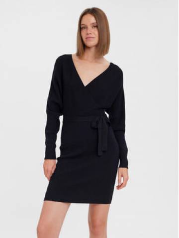 Vero Moda Трикотажна сукня 10269251 Чорний Regular Fit Vero Moda Трикотажна сукня 10269251 Чорний Regular Fit