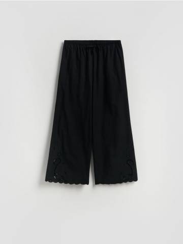 Reserved - LADIES` TROUSERS - чорний - 971EG-99X Reserved - LADIES` TROUSERS - чорний - 971EG-99X