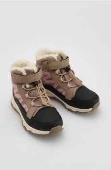 Reserved - Трекінгові черевики з утепленням - кавовий - 669HG-84X