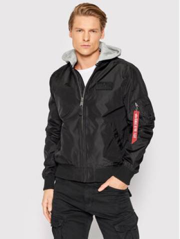 Alpha Industries Куртка бомбер MA-1 196108 Чорний Regular Fit Alpha Industries Куртка бомбер MA-1 196108 Чорний Regular Fit