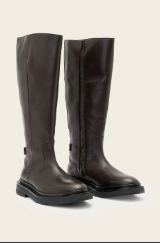 Кожаные сапоги AllSaints Escher Rider Boot