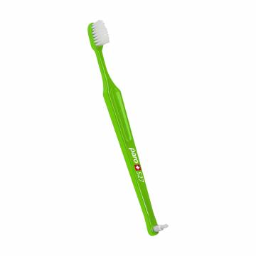 Детская зубная щетка Paro Swiss Kids S27, мягкая, салатовая, 1 шт (в полиэтиленовой упаковке) Детская зубная щетка Paro Swiss Kids S27, мягкая, салатовая, 1 шт (в полиэтиленовой упаковке)