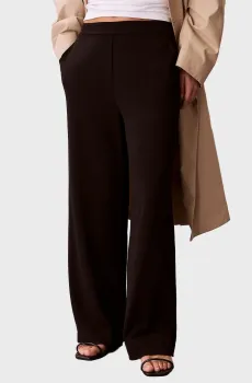 Женские черные брюки CREPE TRAVEL Черный 8-RG Calvin Klein LV044F648G