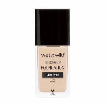 Тональная основа для лица Wet n Wild Photo Focus Foundation, Nude Ivory, 30 мл Тональная основа для лица Wet n Wild Photo Focus Foundation, Nude Ivory, 30 мл