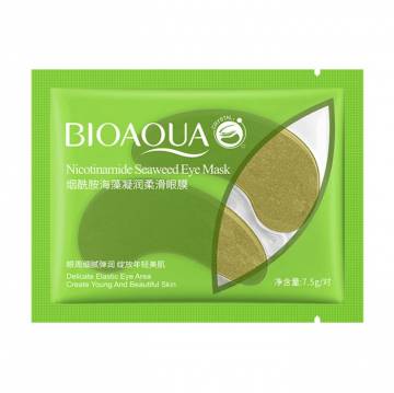 Патчи для кожи вокруг глаз Bioaqua с никотинамидами и водорослями, 7.5 г