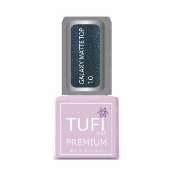 Топ для гель-лака Tufi profi Premium Galaxy Matte Top 10 Орион, 8 мл Топ для гель-лака Tufi profi Premium Galaxy Matte Top 10 Орион, 8 мл