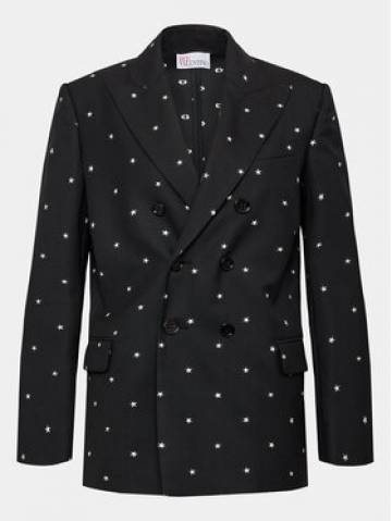 Red Valentino Піджак 1R3CEC40 Чорний Regular Fit Red Valentino Піджак 1R3CEC40 Чорний Regular Fit