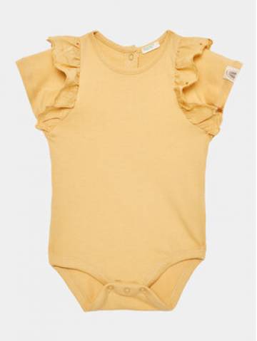 United Colors Of Benetton Дитяче боді 3P4ZAB00D Жовтий Regular Fit United Colors Of Benetton Дитяче боді 3P4ZAB00D Жовтий Regular Fit