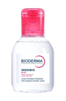 Мицеллярный лосьон для очищения лица и глаз Bioderma Sensibio H2O для чувствительной кожи, 100 мл