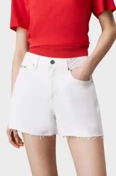 Женские белые джинсовые шорты MOM Белый 29 Calvin Klein Jeans J20J225153
