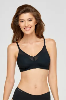 Женский черный бюстгальтер Черный 85E MARC&ANDRE S21-0457-FCS-SY