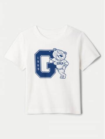 Gap Футболка 541360-04 Білий Regular Fit Gap Футболка 541360-04 Білий Regular Fit