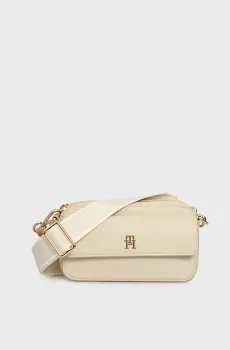 Женская белая сумка TH DISTINCT CAMERA Белый ONESIZE Tommy Hilfiger AW0AW17455