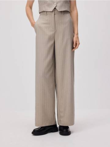 Reserved - Штани в смужку - різнобарвний - 317FT-MLC