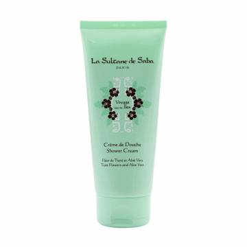 Крем для душа La Sultane de Saba Shower Cream Тиаре и алоэ вера, 200 мл Крем для душа La Sultane de Saba Shower Cream Тиаре и алоэ вера, 200 мл