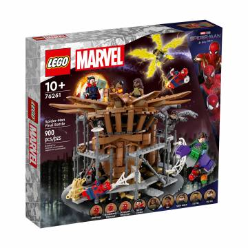 Конструктор LEGO Marvel Решающий бой Человека-Паука, 900 деталей, от 10 лет (76261) Конструктор LEGO Marvel Решающий бой Человека-Паука, 900 деталей, от 10 лет (76261)