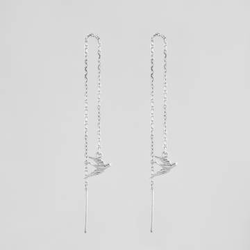 Серебряные серьги Minimal 20072-10р Серебряные серьги Minimal 20072-10р