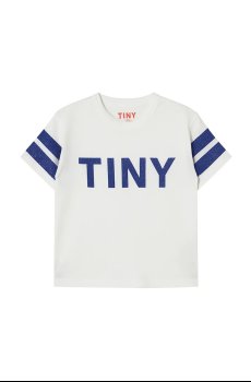 Детская хлопковая футболка Tinycottons STRIPES TINY TEE