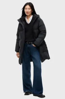 Женский черный пуховик MODERN Черный XL Tommy Hilfiger WW0WW51547