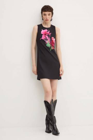 Платье Desigual PHOENIX цвет чёрный mini облегающее 24WWVW05 Платье Desigual PHOENIX цвет чёрный mini облегающее 24WWVW05