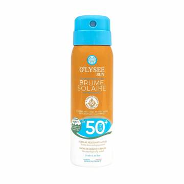 Солнцезащитный спрей для тела OLYSEE Sun Brume Solaire Very High Protection Sun Mist SPF 50+, 75 мл Солнцезащитный спрей для тела OLYSEE Sun Brume Solaire Very High Protection Sun Mist SPF 50+, 75 мл