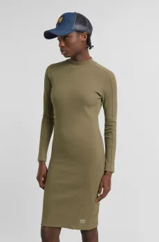 Женское оливковое платье Оливковый S G-Star RAW D25034,D702