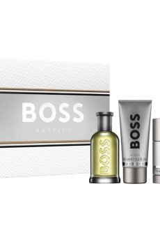 Парфюмированный набор мужской Hugo Boss Bottled Men Gitset (туалетная вода, 100 мл + дезодорант, 70 г + гель для душа, 100 мл)
