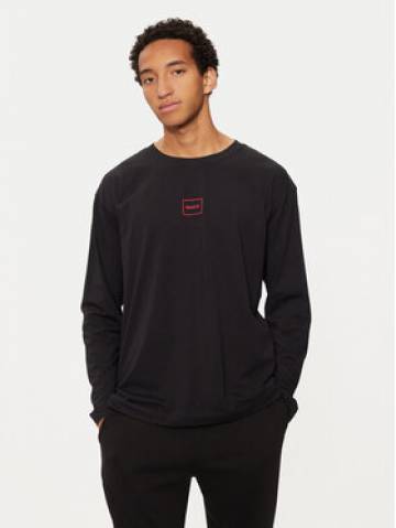 Hugo Longsleeve 50525229 Чорний Regular Fit Hugo Longsleeve 50525229 Чорний Regular Fit
