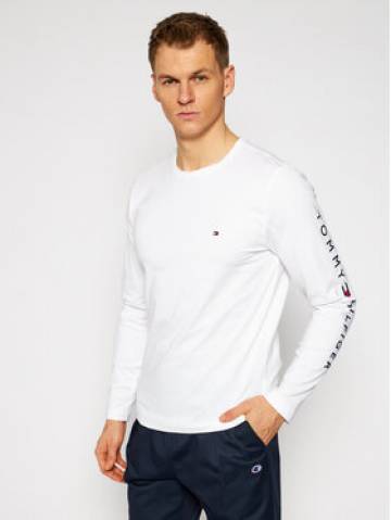 Tommy Hilfiger Longsleeve Logo MW0MW09096 Білий Regular Fit